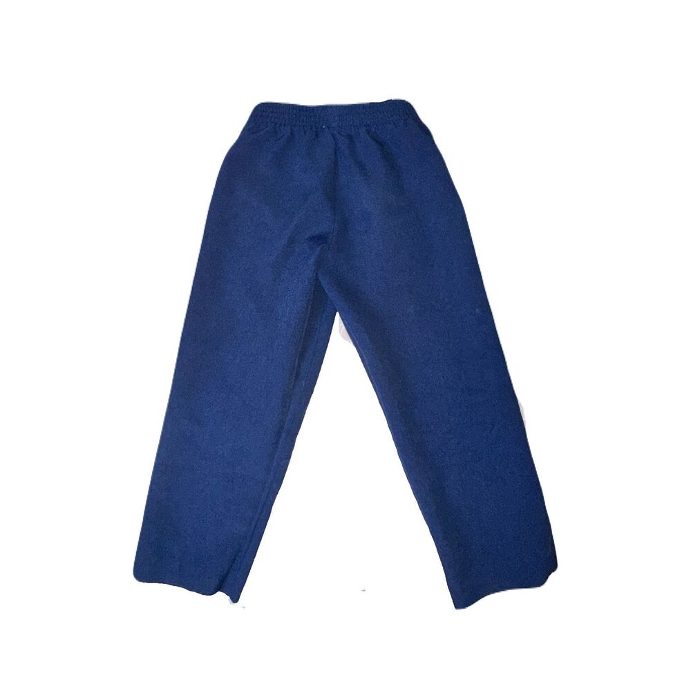 Van Heusen Boys Dress Pants 4T Navy Blue Stretch Flat Front Uniform